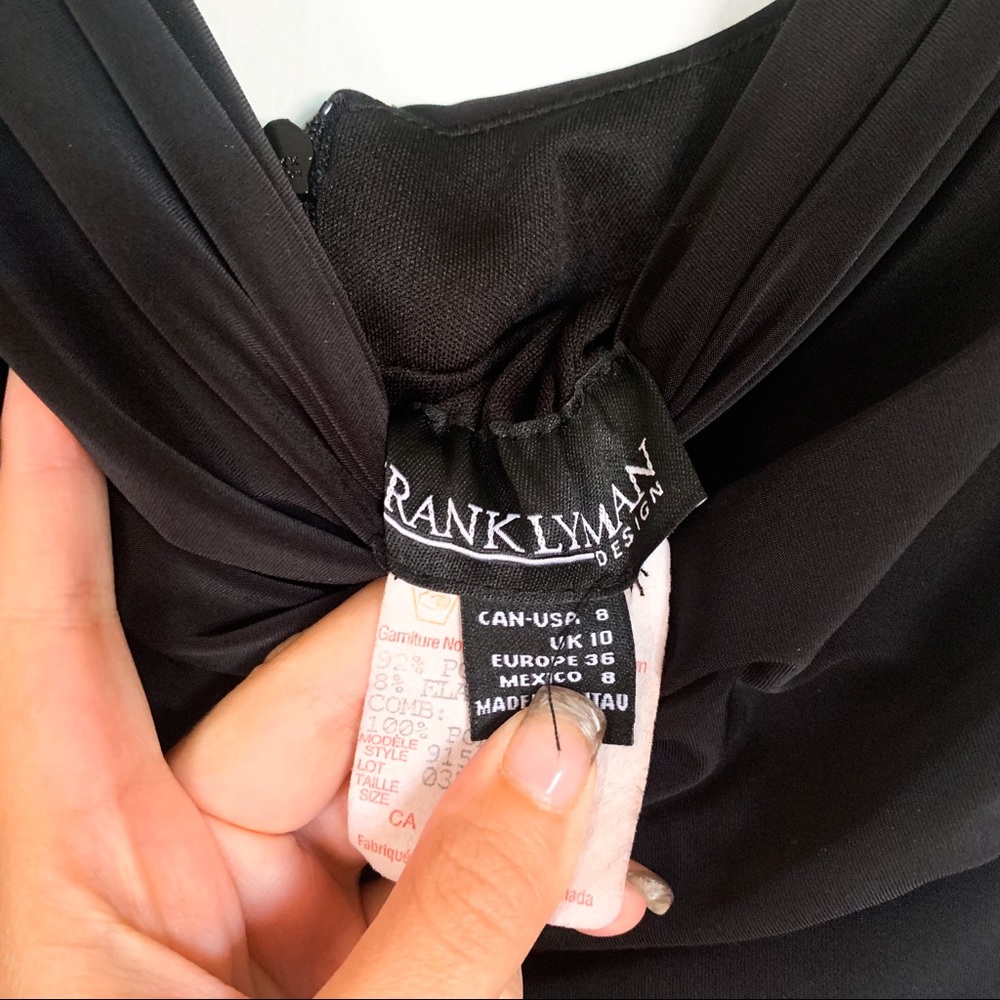 Frank Lyman • Vintage Little Black Dress - Picture 5 of 6